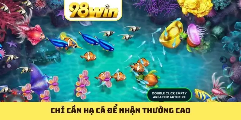 Chỉ cần hạ cá để nhận thưởng cao
