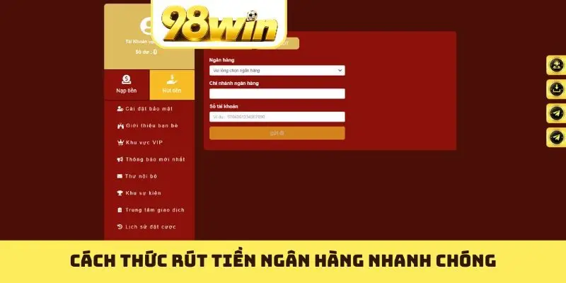 Cách thức rút tiền ngân hàng nhanh chóng